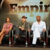 2015 FOX WINTER TCA: (L-R) Cast Members Taraji P. Henson, Terrence Howard, Creator/Writer/Executive Producers Lee Daniels, and Danny Strong during the EMPIRE panel at the 2015 FOX WINTER TCA on Saturday, Jan. 17 at the Langham Hotel in Pasadena CA.  CR: Frank Micelotta/FOX