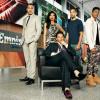 EMPIRE: (L-R): Trai Byers as Andre Lyon, Taraji Henson as Cookie Lyon, Terrence Howard as Lucious Lyon, Jussie Smollett as Jamal Lyon and Trai Byers as Andre Lyon. ©2014 Fox Broadcasting Co. CR: Michael Lavine/FOX