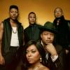 EMPIRE: The epic family battle begins when the sexy and powerful new drama EMPIRE debuts, with limited commercial interruption, following AMERICAN IDOL XIV on Wednesday, Jan. 7 (9:00-10:00 PM ET/PT) on FOX. Pictured Clockwise L: Bryshere Gray, Trai Byers, Jussie Smollett, Terrence Howard and Taraji P. Henson. ©2014 Fox Broadcasting Co. CR: Michael Lavine/FOX
