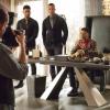 EMPIRE: Pictured L-R: Jussie Smollett, Trai Byers, Bryshere Gray and Taraji P. Henson in the "A Rose By Any Other Name" episode of EMPIRE airing Wednesday, April 6 (9:00-10:00 PM ET/PT) on FOX. ©2016 Fox Broadcasting Co. CR: Chuck Hodes/FOX