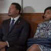 EMPIRE: Pictured L-R: Terrence Howard and Taraji P. Henson in the "Fortune Be Not Crost" episode of EMPIRE airing Wednesday, Nov. 8 (8:00-9:00 PM ET/PT) on FOX. ©2017 Fox Broadcasting Co. CR: Chuck Hodes/FOX