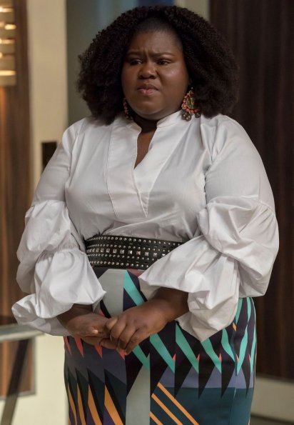 EMPIRE: Gabourey Sidibe in the "The Empire Unposess???d" season finale episode of EMPIRE airing Wednesday, May 23 (8:00-9:00 PM ET/PT) on FOX. CR: Fox Broadcasting Co. CR: Chuck Hodes