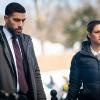 "Most Wanted" -- OA and Maggie team up with members of the FBI\'s Fugitives Department to track down a person wanted for murder who is also on America\'s top 10 most wanted list, on FBI, Tuesday, April 2 (9:00-10:00 PM, ET/PT) on the CBS Television Network. Guest stars include Julian McMahon as FBI Agent Jess Lacroix; Kellan Lutz as FBI Agent Crosby; Roxy Sternberg  as FBI Agent Sheryll Barnes; Keisha Castle-Hughes as FBI Analyst Hana Gibson; Nathaniel Arcand as FBI Agent Clinton Skye; and Alana De La Garza as Assistant Agent in Charge Isobel Castille  Pictured (l-r)  Zeeko Zaki as Special Agent Omar Adom \'OA\' Zidan and Missy Peregrym Special Agent Maggie Bell  Photo: Christopher Saunders/CBS ÃÂ©2019 CBS Broadcasting, Inc. All Rights Reserved