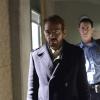 FARGO "Eating the Blame" -- Episode 104 -- Airs Tuesday, May 6, 10:00 pm e/p) -- Pictured: (L-R) Billy Bob Thornton as Lorne Malvo, Colin Hanks as Gus Grimly  -- CR: Chris Large/FX