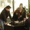 FARGO "The Heap" -- Episode 108 -- Airs Tuesday, June 3, 10:00 pm e/p) -- Pictured: (L-R) Liam Green as Moe Hess, Kate Walsh as Gina Hess, Atticus Mitchell as Mickey Hess, Martin Freeman as Lester Nygaard, Susan Park as Linda Park -- CR: Chris Large/FX