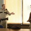 FARGO "The Heap" -- Episode 108 -- Airs Tuesday, June 3, 10:00 pm e/p) -- Pictured: (L-R) Bob Odenkirk as Bill Oswalt, Allison Tolman as Molly Solverson -- CR: Chris Large/FX