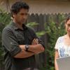 Cliff Curtis as Travis and Elizabeth Rodriguez as Liza - Fear The Walking Dead _ Season 1, Episode 4 - Photo Credit: Justina Mintz/AMC