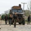 Lennie James as Morgan Jones, Danay Garcia as Luciana, Alycia Debnam-Carey as Alicia Clark, Garret Dillahunt as John Dorie, Colman Domingo as Victor Strand - Fear the Walking Dead _ Season 4, Episode 3 - Photo Credit: Richard Foreman, Jr/AMC