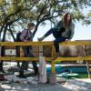 Alycia Debnam-Carey as Alicia Clark, Jenna Elfman as Naomi - Fear the Walking Dead _ Season 4, Episode 4 - Photo Credit: Richard Foreman, Jr/AMC