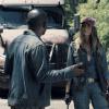 Lennie James as Morgan Jones, Mo Collins as Sarah - Fear the Walking Dead _ Season 4, Episode 12 - Photo Credit: Ryan Green/AMC