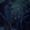 Lennie James as Morgan Jones, Jenna Elfman as Naomi, Maggie Grace as Althea - Fear the Walking Dead _ Season 4, Episode 13 - Photo Credit: Ryan Green/AMC