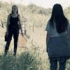 Alycia Debnam-Carey as Alicia Clark, Alexa Nisenson as Charlie - Fear the Walking Dead _ Season 4, Episode 14 - Photo Credit: Ryan Green/AMC