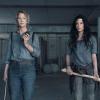 Jenna Elfman as June, Danay Garcia as Luciana - Fear the Walking Dead _ Season 4, Episode 15 - Photo Credit: Ryan Green/AMC