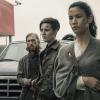 Austin Amelio as Dwight, Maggie Grace as Althea, Danay Garcia as Luciana - Fear the Walking Dead _ Season 5, Episode 6 - Photo Credit: Van Redin/AMC