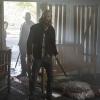 Lennie James as Morgan Jones, Austin Amelio as Dwight, Karen David as Grace - Fear the Walking Dead _ Season 5, Episode 10 - Photo Credit: Van Redin/AMC