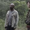 Lennie James as Morgan Jones, Maggie Grace as Althea - Fear the Walking Dead _ Season 5, Episode 11 - Photo Credit: Van Redin/AMC