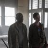 Lennie James as Morgan Jones, Maggie Grace as Althea - Fear the Walking Dead _ Season 5, Episode 11 - Photo Credit: Van Redin/AMC