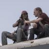 Austin Amelio as Dwight, Mo Collins as Sarah - Fear the Walking Dead _ Season 5, Episode 12 - Photo Credit: Van Redin/AMC