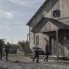 Alycia Debnam-Carey as Alicia Clark, Alexa Nisenson as Charlie, Colby Hollman as Wes, Peter Jacobson as Rabbi Jacob Kessner - Fear the Walking Dead _ Season 5, Episode 16 - Photo Credit: Van Redin/AMC