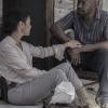 Karen David as Grace, Lennie James as Morgan Jones - Fear the Walking Dead _ Season 5, Episode 16 - Photo Credit: Van Redin/AMC