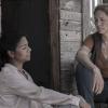 Karen David as Grace, Jenna Elfman as June - Fear the Walking Dead _ Season 5, Episode 16 - Photo Credit: Van Redin/AMC