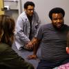 GHOSTED: Pictured L-R: Amber Stephens West, Adeel Akhtar, Craig Robinson and Adam Scott in the "Lockdown" episode of GHOSTED airing Sunday, Oct. 22 (8:30-9:00 PM ET/PT) on FOX. ©2017 Fox Broadcasting Co. CR: Kevin Estrada/FOX