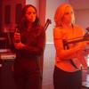 GHOSTED: Pictured L-R: Amber Stephens West and Ally Walker in the "Lockdown" episode of GHOSTED airing Sunday, Oct. 22 (8:30-9:00 PM ET/PT) on FOX. ©2017 Fox Broadcasting Co. CR: Kevin Estrada/FOX
