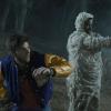 GHOSTED: Pictured L-R: Adam Scott and Craig Robinson  in the "Haunted Hayride" episode of GHOSTED airing Sunday, Oct. 8 (8:30-9:00 PM ET/PT) on FOX. ©2017 Fox Broadcasting Co. CR: Mike Yarish/FOX
