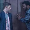 GHOSTED: Pictured L-R: Adam Scott and Craig Robinson in the "Snatcher" episode of GHOSTED airing Sunday, Jan. 7 (8:30-9:00 PM ET/PT) on FOX. ©2017 Fox Broadcasting Co. CR: Kevin Estrada/FOX