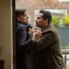 GRACEPOINT: Mark Solano (Michael Peña, R) has a confrontation with Paul Coates (Kevin Rankin, L) in "Episode Two" of GRACEPOINT airing Thursday, Oct. 9 (9:00-10:00 PM ET/PT) on FOX. ©2014 Fox Broadcasting Co. Cr: Ed Araquel/FOX