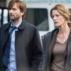 GRACEPOINT: Detectives Emmett Carver (David Tennant, L) and Ellie Miller (Anna Gunn, R) track a suspect in "Episode Four" of GRACEPOINT airing Thursday, Oct. 23 (9:00-10:00 PM ET/PT) on FOX. ©2014 Fox Broadcasting Co. Cr: Ed Araquel/FOX