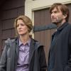 GRACEPOINT: Detectives Ellie Miller (Anna Gunn, L) and Emmett Carver (David Tennant, R) investigate the death of Danny Solano in "Episode Five" of GRACEPOINT airing Thursday, Oct. 30 (9:00-10:00 PM ET/PT) on FOX. ©2014 Fox Broadcasting Co. Cr: Ed Araquel/FOX