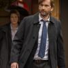 GRACEPOINT: Detectives Emmett Carver (David Tennant, R) and Ellie Miller (Anna Gunn, L) question a suspect in "Episode Six" of GRACEPOINT airing Thursday, Nov. 6 (9:00-10:00 PM ET/PT) on FOX. ©2014 Fox Broadcasting Co. Cr: Ed Araquel/FOX
