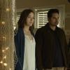 GRACEPOINT: Mark (Michael Peña, R) and Beth Solano (Virginia Kull, L) discover Chloe skipping school in "Episode Eight" of GRACEPOINT airing Thursday, Nov. 20 (9:00-10:00 PM ET/PT) on FOX. ©2014 Fox Broadcasting Co. Cr: Ed Araquel/FOX