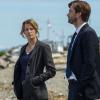 GRACEPOINT: Detectives Ellie Miller (Anna Gunn, L) and Emmett Carver (David Tennant, R) discuss the murder of Danny Solano in the "Episode Ten" Season Finale of GRACEPOINT airing Thursday, Dec. 11 (9:00-10:00 PM ET/PT) on FOX. ©2014 Fox Broadcasting Co. Cr: Ed Araquel/FOX