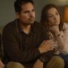 GRACEPOINT: Mark (Michael Peña, L) and Beth Solano (Virginia Kull, R) learn who killed Danny in the "Episode Ten" Season Finale of GRACEPOINT airing Thursday, Dec. 11 (9:00-10:00 PM ET/PT) on FOX. ©2014 Fox Broadcasting Co. Cr: Ed Araquel/FOX
