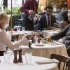 Ellen Barkin as Dani and Steve Coogan as Thom in Happyish (Season 1, Episode 1). - Photo:  Mark Schafer/SHOWTIME - happyish_101_00987.R