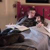 Steve Coogan as Thom and Sawyer Shipman as Julius in Happyish (Season 1, Episode 1). - Photo:  Mark Schafer/SHOWTIME - happyish_101_01526.R