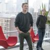 Nils Lawton as Gottfrid and Tobias Segal as Gustaf in Happyish (Season 1, Episode 1). - Photo:  Mark Schafer/SHOWTIME - happyish_101_05378.R