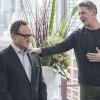 Bradley Whitford as Jonathan and Nils Lawton as Gottfrid in Happyish (Season 1, Episode 1). - Photo:  Mark Schafer/SHOWTIME - happyish_101_05872.R
