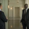 Kevin Spacey (L) and Mahershala Ali (R) in season 2 of Netflix's "House of Cards." Photo credit: Nathaniel Bell for Netflix.