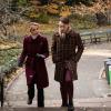 "Wild Game" -- Although Dylan has returned to teaching, Lizzie calls upon his expertise with profiling sociopaths to assist with a bizarre case in which a venture capitalist was murdered and his body ritualistically displayed, on INSTINCT, Sunday, March 25 (8:00-9:00, ET/PT) on the CBS Television Network.  Pictured (L-R) Bojana Novakovic as Det. Lizzie Needham and Alan Cumming as Dr. Dylan Reinhart Photo: Francisco Roman/CBS ÃÂ©2018 CBS Broadcasting, Inc. All Rights Reserved