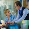 "Heartless" -- Dylan and Lizzie investigate the murder of a Jane Doe, but when they realize that the victim was killed by mistake, they must identify the killer\'s motive and intended target before she suffers the same fate, on INSTINCT, Sunday, April 22 (8:00-9:00 PM, ET/PT) on the CBS Television Network. Pictured (L-R)  Bojana Novakovic as Det. Lizzie Needham and Alan Cumming as Dr. Dylan Reinhart  Photo: Jeff Neira/CBS ÃÂ©2017 CBS Broadcasting, Inc. All Rights Reserved