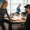 INSTINCT, a new drama starring Alan Cumming, Bojana Novakovic, Daniel Ings, Naveen Andrews and Sharon Leal, premieres Sunday, March 11 (8:00-9:00 PM, ET/PT) on the CBS Television Network. Alan Cumming stars as Dr. Dylan Reinhart, a gifted author, university professor and former CIA operative who is lured back to his old life by NYPD Detective Lizzie Needham (Bojana Novakovic) to help her stop a serial killer who is using Dylan\'s first book as a tutorial. Pictured (L-R)  Bojana Novakovic as Lizzie Needham and Alan Cumming as Dr. Dylan Reinhart,    Photo: Jeff Neumann/CBS ÃÂ© 2017 CBS Broadcasting Inc. All Rights Reserved.