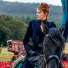 Emily Beecham as The Widow - Into the Badlands _ Season 3, Episode 1 - Photo Credit: Aidan Monaghan/AMC