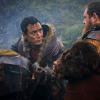 Daniel Wu as Sunny, Nick Frost as Bajie - Into the Badlands _ Season 3, Episode 5 - Photo Credit: Aidan Monaghan/AMC