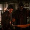 Aramis Knight as M.K., Babou Ceesay as Pilgrim - Into the Badlands _ Season 3, Episode 12 - Photo Credit: Aidan Monaghan/AMC