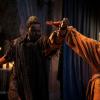 Babou Ceesay as Pilgrim, Chipo Chung as The Master - Into the Badlands _ Season 3, Episode 12 - Photo Credit: Aidan Monaghan/AMC
