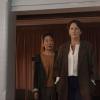 Sandra Oh as Eve Polastri, Fiona Shaw as Carolyn Martens - Killing Eve _ Season 2, Episode 1 - Photo Credit: Parisa Taghizadeh/BBCAmerica