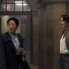 Sandra Oh as Eve Polastri, Fiona Shaw as Carolyn Martens - Killing Eve _ Season 2, Episode 2 - Photo Credit: Parisa Taghizadeh/BBCAmerica